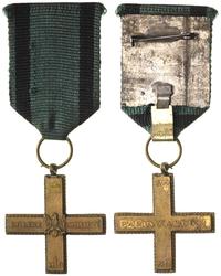Krzyż Partyzancki, 39 mm, wstążka-szpanga