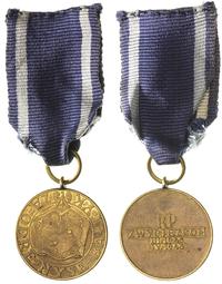 Medal Za Odrę Nysę Bałtyk, 33 mm, wstążka