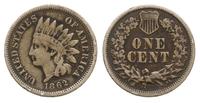 1 cent  1862