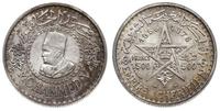 500 franków 1956, srebro 22.54 g, patyna, piękne