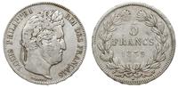 5 franków 1835 W, Lille, popiersie autorstwa Dom