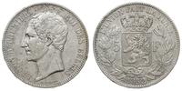 5 franków 1852, Bruksela, rysa, ale ładne lustro