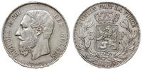 5 franków 1875, Bruksela, lustro, De Mey 93