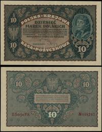 10 marek polskich 23.08.1919, seria II-FA 448767