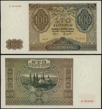 100 złotych 1.08.1941, seria D 2418432, Lucow 82