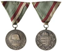 Medal Za Wojnę 1914-1918, biały metal oksydowany
