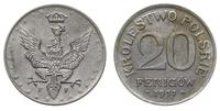 20 fenigów 1917, Stuttgart, Parchimowicz 7.a