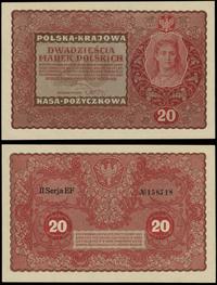 20 marek polskich 23.08.1919, seria II-EF, numer