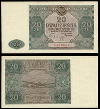 20 złotych 15.05.1946, seria G, numeracja 007832