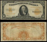 10 dolarów 1922, seria H 48893138, żółta pieczęć
