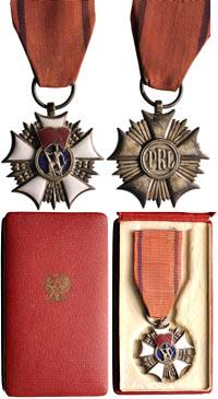 Order Sztandaru Pracy II klasa, 43 x 43 mm, wstą