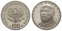 100 złotych 1979, Warszawa, wypukły napis PRÓBA,