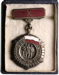 Medal X Lecia Polski Ludowej, 43 mm, oryginalne 