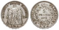 5 franków 1873 A, Paryż, Gadoury 745a
