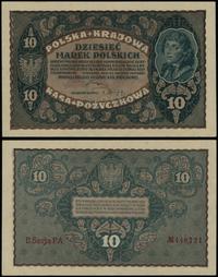 10 marek polskich 23.08.1919, II seria FA, numer
