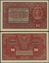 20 marek polskich 23.08.1919, II seria EF, numer