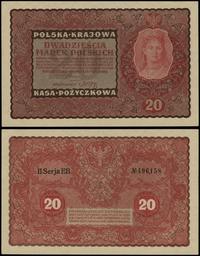 20 marek polskich 23.08.1919, seria II-EB, numer