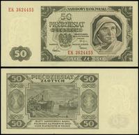 50 złotych 01.07.1948, seria EK, numeracja 36244