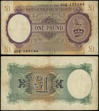 1 funt 1943-1945, Seria 50C, numeracja 107144, r