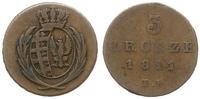 3 grosze 1811/I.B., Warszawa, Iger KW.11.2.a, Pl