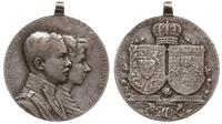 Niemcy, medal wybity z okazji zaślubin księcia Ernesta Augusta z księżniczką Wiktorią Luizą, 1913