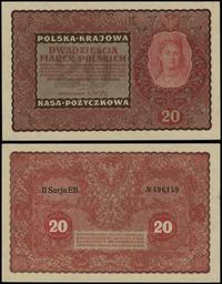 20 marek polskich 23.08.1919, seria II-EB 496159