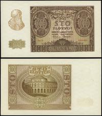 100 złotych 1.03.1940, seria E 6391621, wyśmieni
