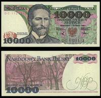 10.000 złotych 01.12.1988, seria DC, numeracja 1