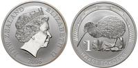 1 dolar 2008, Haast Tokoeka, srebro 31.75 g
