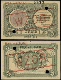 Polska, 5 złotych, 01.05.1925