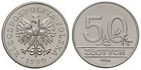 50 złotych 1990, Warszawa, PRÓBA-NIKIEL - Nomina