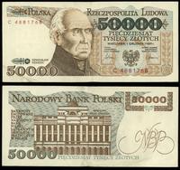 50.000 złotych 01.12.1989, seria C, numeracja 48