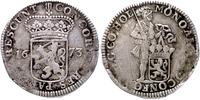 silverdukat (talar) 1673, Holandia, Davenport 48
