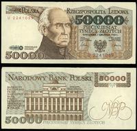 50.000 złotych 01.12.1989, seria U, numeracja 22