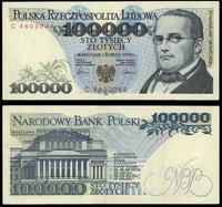 100.000 złotych 01.02.1990, seria C, numeracja 4