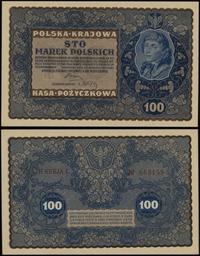 100 marek polskich 23.08.1919, IH SERJA L, numer