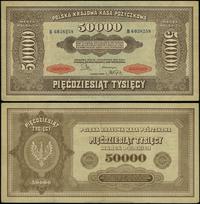 50 000 marek polskich 10.10.1922, seria B, numer