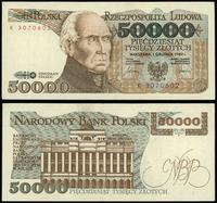 50 000 złotych 1.12.1989, seria K, numeracja 307