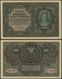 500 marek polskich 23.08.1919, I Serja BU, numer