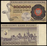 200.000 złotych 01.12.1989, seria C, numeracja 6