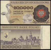 200.000 złotych 1.12.1989, seria A, numeracja 48