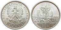 100.000 złotych 1990, USA, Solidarność 1980 - 19