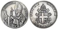 1978, wybór papieża Jana Pawła II, srebro 70 mm,