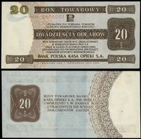 Polska, bon o wartości 20 dolarów, 01.10.1979
