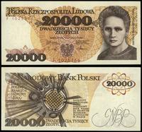 20.000 złotych 1.02.1989, seria F 1025766, rzads