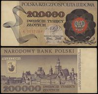 200.000 złotych 1.12.1989, seria A 0537284, Luco