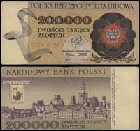 200.000 złotych 1.12.1989, seria D 2016954, Luco