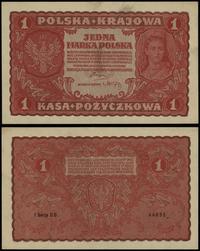 1 marka polska 23.08.1919, seria I-CD 44832?, pi