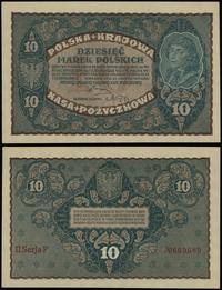 10 marek polskich 23.08.1919, seria II-P 669689,
