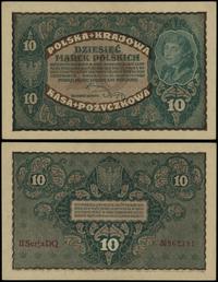 10 marek polskich 23.08.1919, seria II-DQ 962781